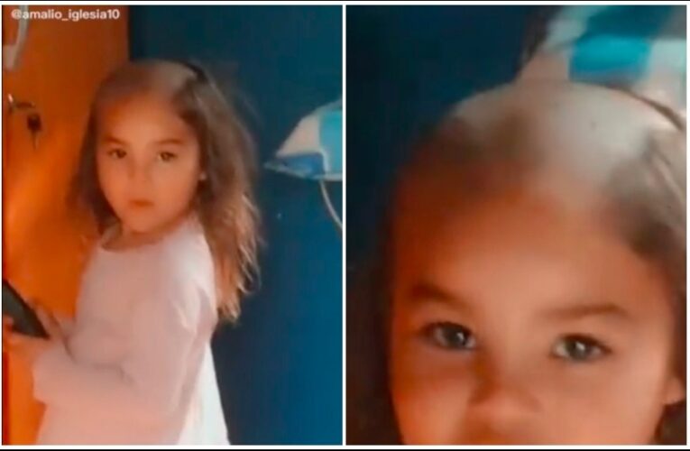 Niña agarra “maquinita” y se rapa la cabeza; mamá la exhibió en Tik Tok (VIDEO)