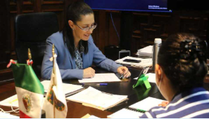 Sheinbaum reanuda audiencias con ciudadanos por videollamadas