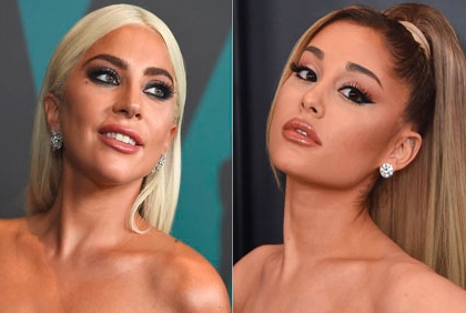 LADY GAGA Y ARIANA GRANDE, FAVORITAS