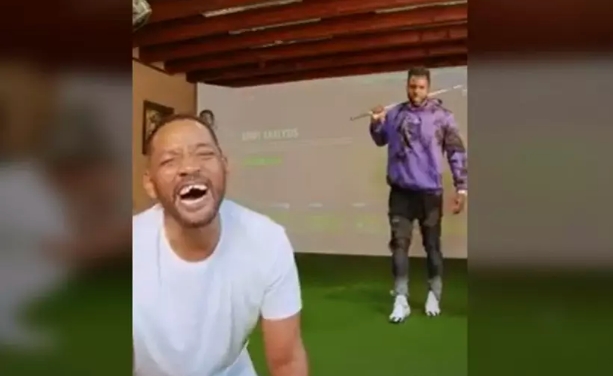 Video: Will Smith ‘pierde los dientes’ al jugar golf