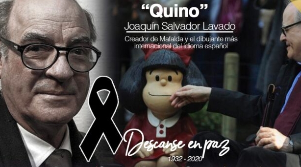 MUERE QUINO, CREADOR DE MAFALDA