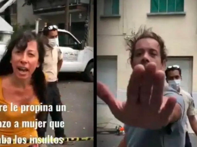 ‘¡Filmame, india horrible!’ Pareja de argentinos agrede a sus vecinos