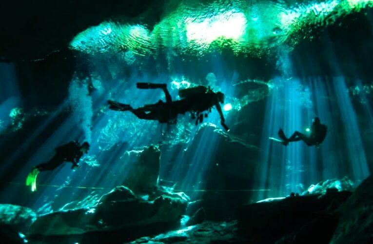 MARAVILLAS DE QR: Descubren cinco cenotes profundos entre Isla Mujeres y Contoy