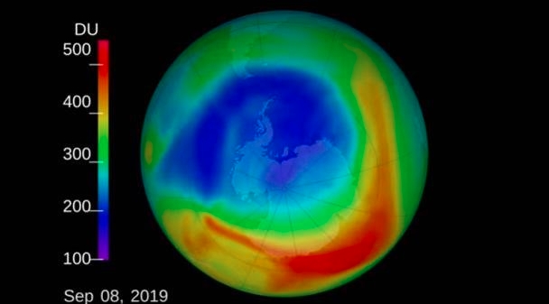 EL AGUJERO DE OZONO SOBRE LA ANTÁRTIDA ES EL MÁS GRANDE Y PROFUNDO EN AÑOS