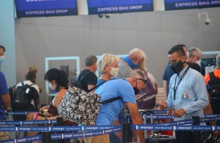 Aeropuerto de Cancún, con 379 operaciones en este día