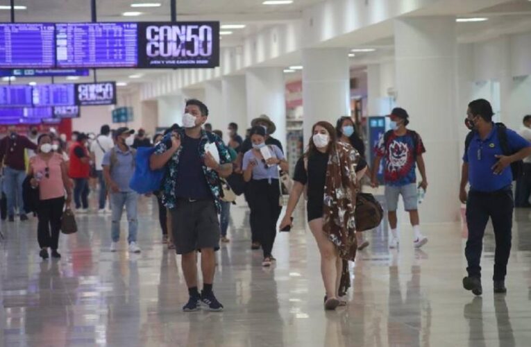 Aeropuerto de Cancún, con vuelos hoy a 35 destinos internacionales