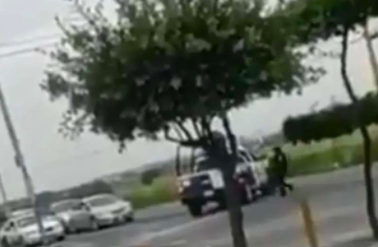 Difunden video de enfrentamiento entre policías y civiles en Reynosa