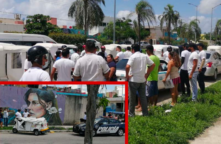 Mañana complicada en Playa del Carmen; se suscita accidente y riña