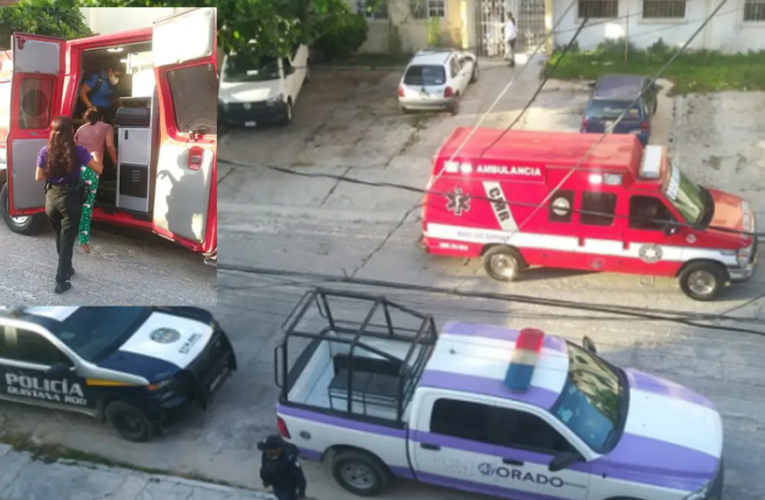 Cancún: Policías salvan a una joven de saltar de un edificio