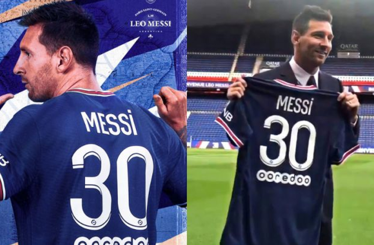 Messi PSG: Se agota la venta de playeras con el “30” en un día