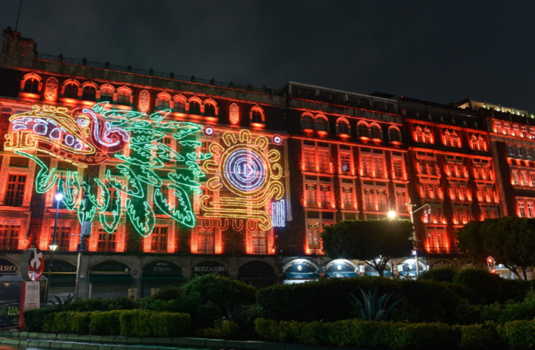 La CDMX se ilumina de rojo