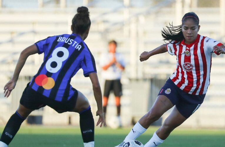 Chivas femenil pierde en penales ante el Inter de Milán en su debut internacional