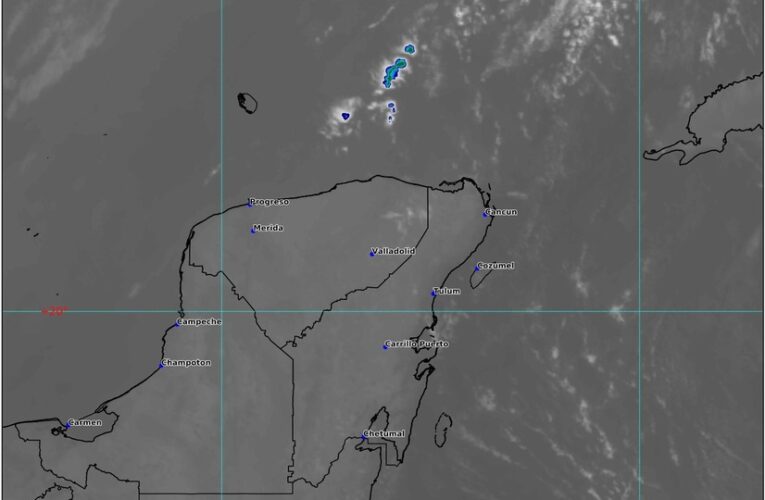 Día cálido y probabilidad de lluvias aisladas, para Quintana Roo