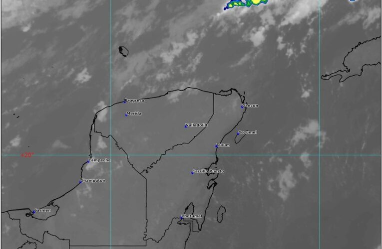 Pronostican chubasco para Quintana Roo