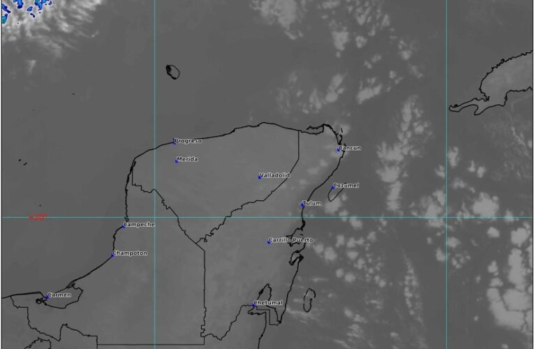 Pronostican surada y lluvias aisladas para Quintana Roo