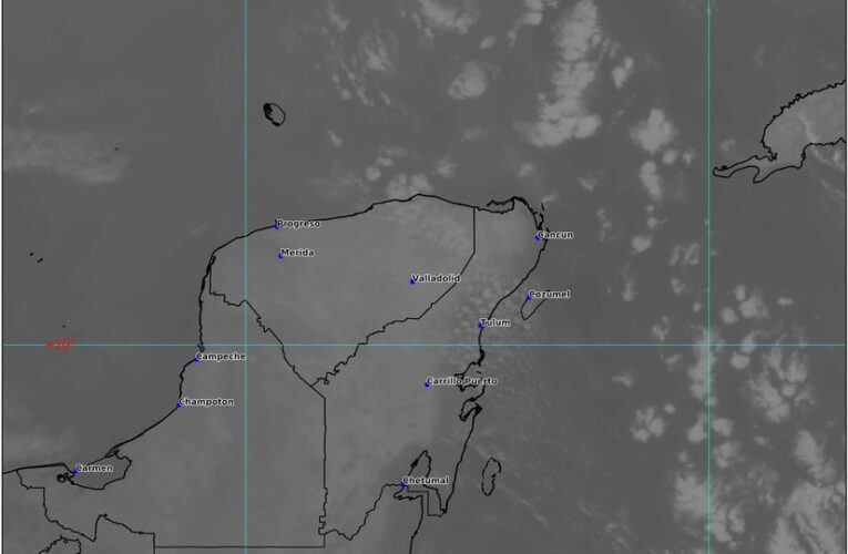 Pronostican día sin lluvia y Surada en Quintana Roo