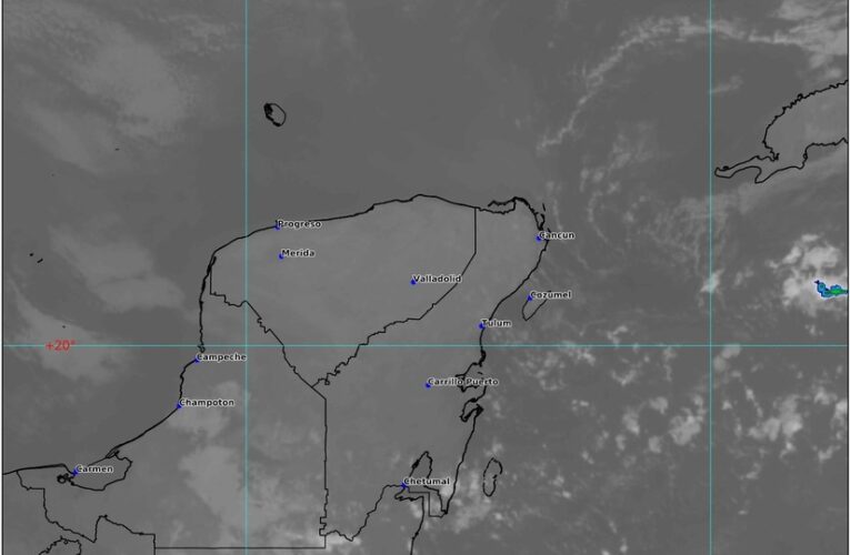 Calor y chubascos en Quintana Roo, pronostica el Servicio Meteorológico Nacional