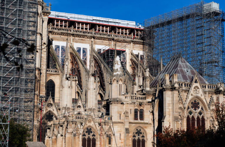 Rápido avance de reconstrucción de catedral de Notre Dame