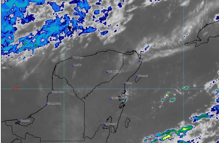 Se espera ambiente cálido y extremadamente caluroso para la Península de Yucatán