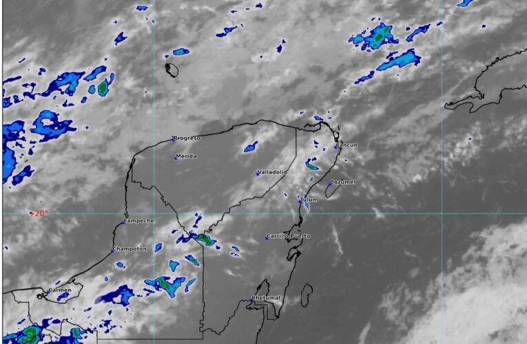 Se espera para este día cielo nublado con lluvias fuertes y descargas eléctricas