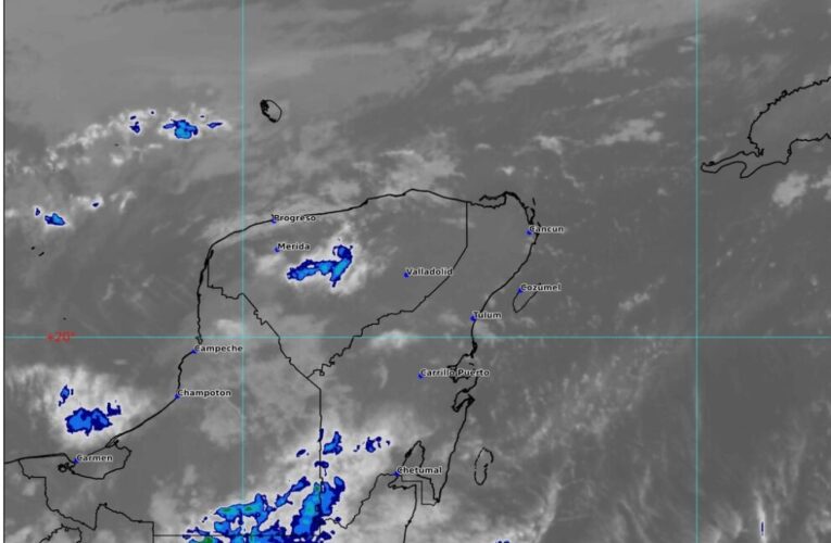 FRENTE FRÍO 40 SE DESPLAZARÁ SOBRE LA PENÍNSULA DE YUCATÁN