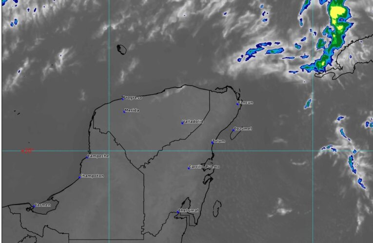 PRONOSTICAN UN DÍA SIN LLUVIA EN LA PENÍNSULA DE YUCATÁN