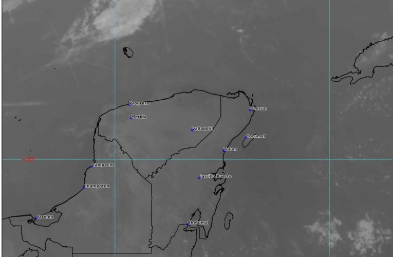 PRONOSTICAN CLIMA CALUROSO EN LA PENÍNSULA DE YUCATÁN