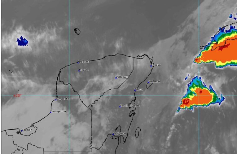 Frente frío número 43 avanzará por la Península de Yucatán