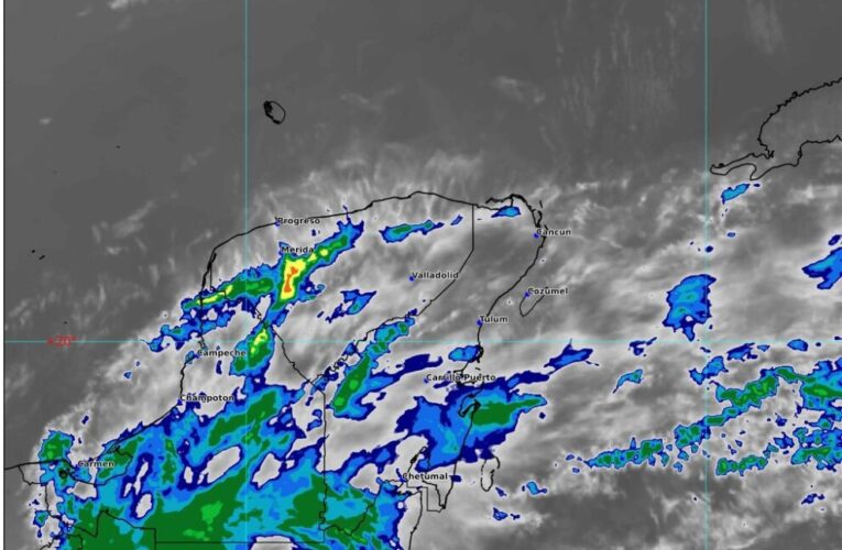 DÍA CALUROSO, CON PROBABILIDAD DE CHUBASCOS, EN LA PENÍNSULA DE YUCATÁN