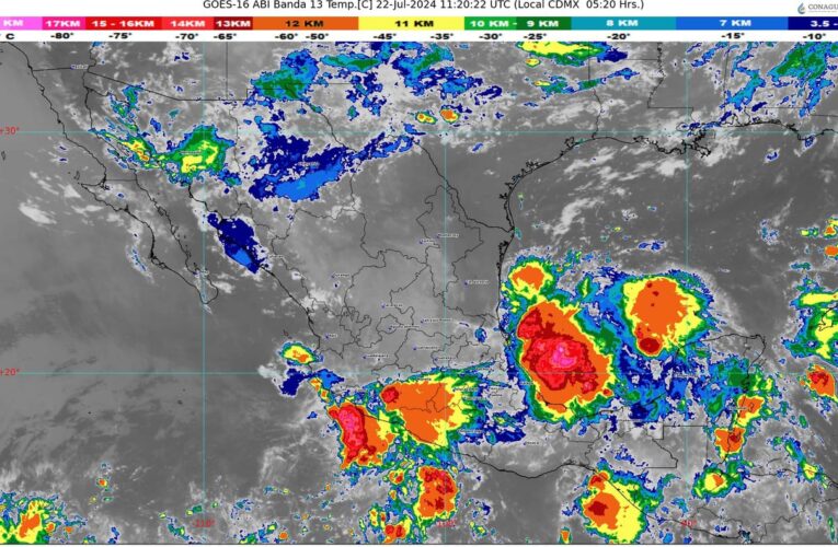 Onda tropical con probabilidad de desarrollo ciclónico, afectará a Guerrero