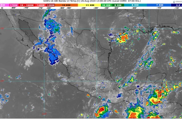 Onda Tropical número 19 traerá intensas lluvias a varias regiones del país