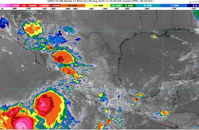 Tormenta tropical Fabio generará lluvias en México