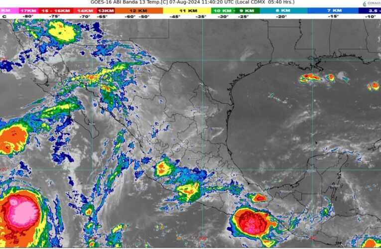 Efecto Fujiwhara afectaría a México