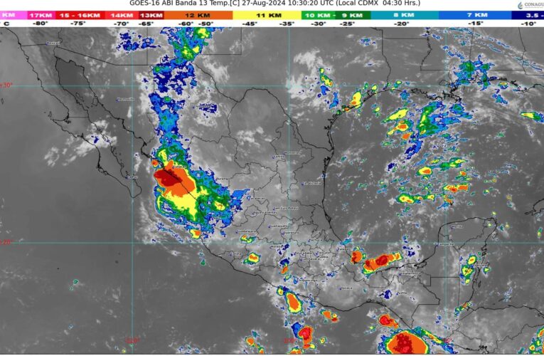 La onda tropical 19 causará lluvias puntuales en México