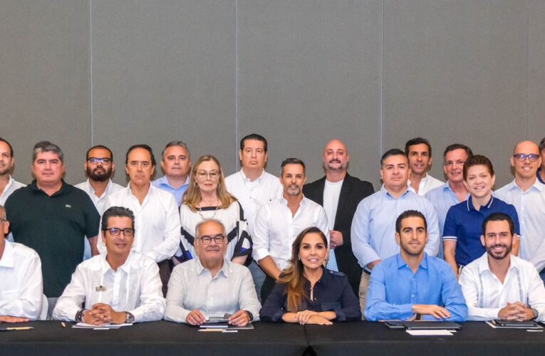 Hoteleros reconocen capacidad de gestión y compromiso de Mara Lezama para el Corredor Turístico Cancún-Costa Mujeres ante Claudia Sheinbaum, primera mujer presidenta de México