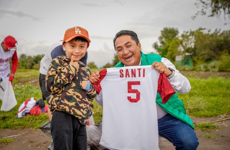 Pepe Cinto impulsa el deporte en Juan C. Bonilla con entrega de uniformes