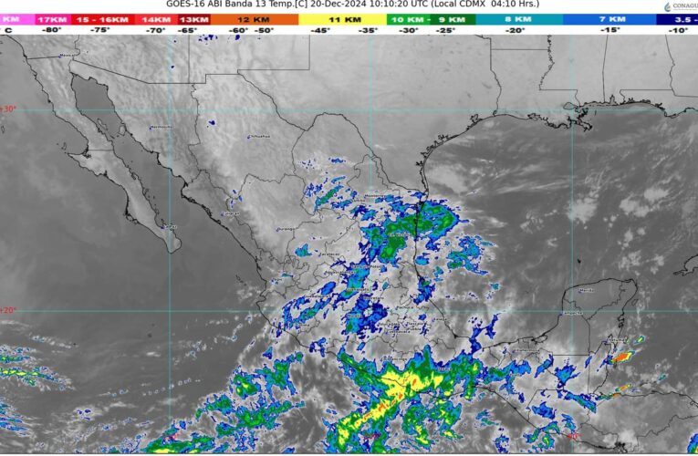 El frente frío número 15 se extenderá en México