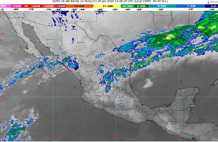 Nuevo frente frío impactará con lluvias, vientos y descenso térmico en México