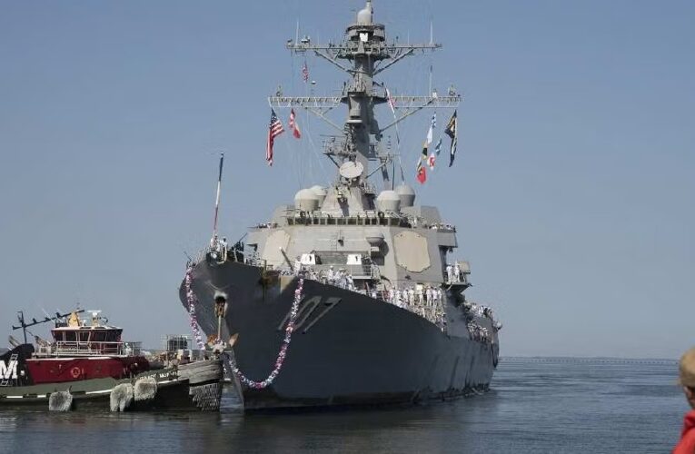 Estados Unidos envía destructor USS Gravely al Golfo de México para operaciones contra el narco