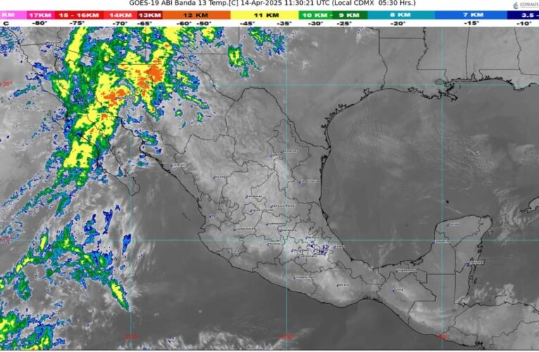 Pronostican escaso potencial de lluvia en gran parte del país