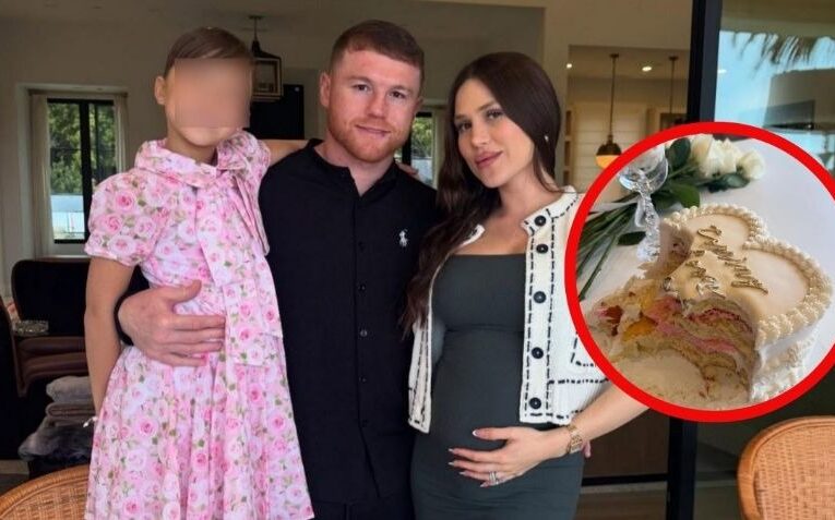 Saúl «Canelo» Álvarez y Fernanda Gómez anuncian embarazo y gender reveal con sesión de FOTOS: «Te esperamos con amor»