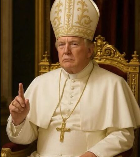 Donald Trump publica foto de él vestido de papa en pleno cónclave y tras decir que quiere ser pontífice