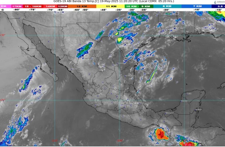 Sigue la onda de calor en México; también se aproxima un frente frío
