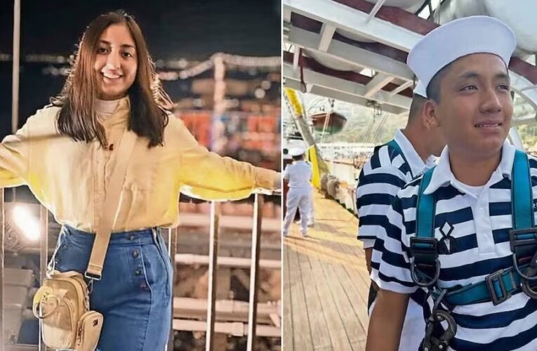 Arriban a Veracruz los cuerpos de cadetes fallecidos en accidente del Buque Escuela Cuauhtémoc