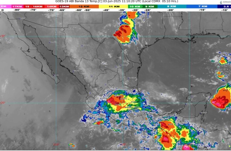 Se aproxima a México la onda tropical número 2