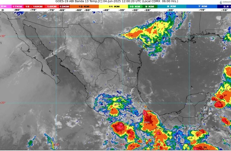 La onda tropical número 2 se desplazará sobre el sur del territorio nacional