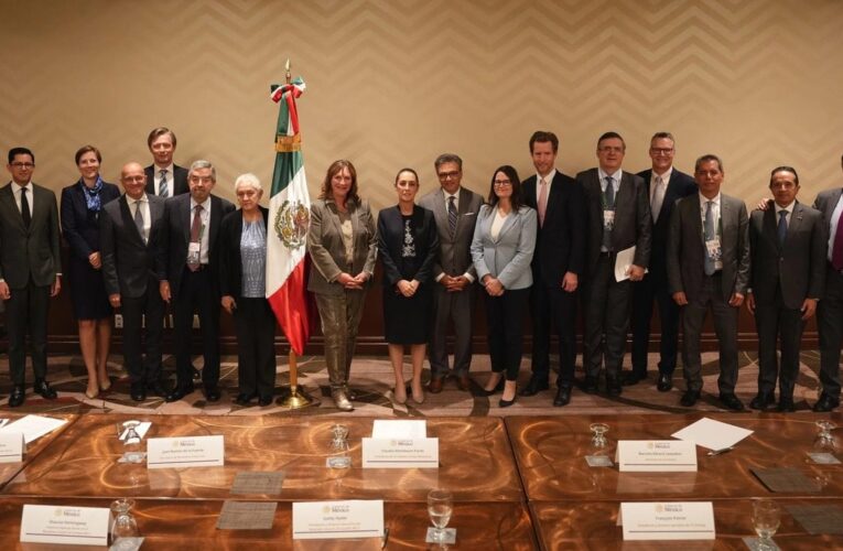 Claudia Sheinbaum se reúne con integrantes del Consejo Empresarial de Canadá