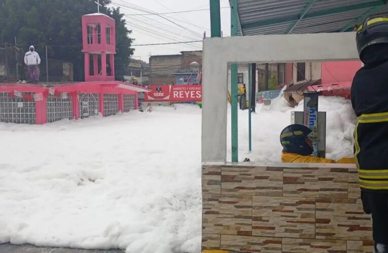 Se desborda río en Naucalpan por las lluvias; más de 50 casas anegadas