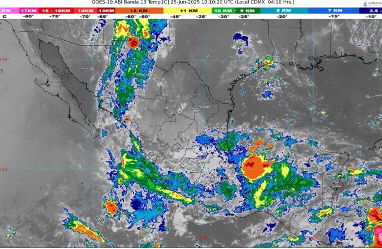 Se aproxima una onda tropical a la península de Yucatán