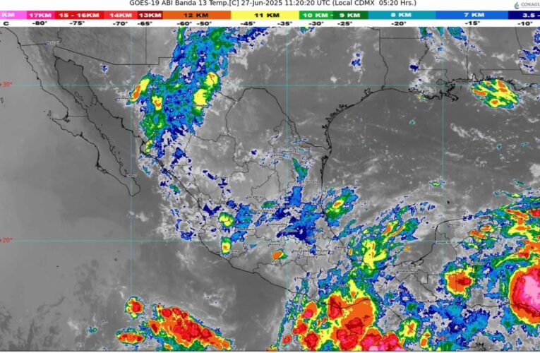 Seguirá lloviendo en gran parte de la República Mexicana